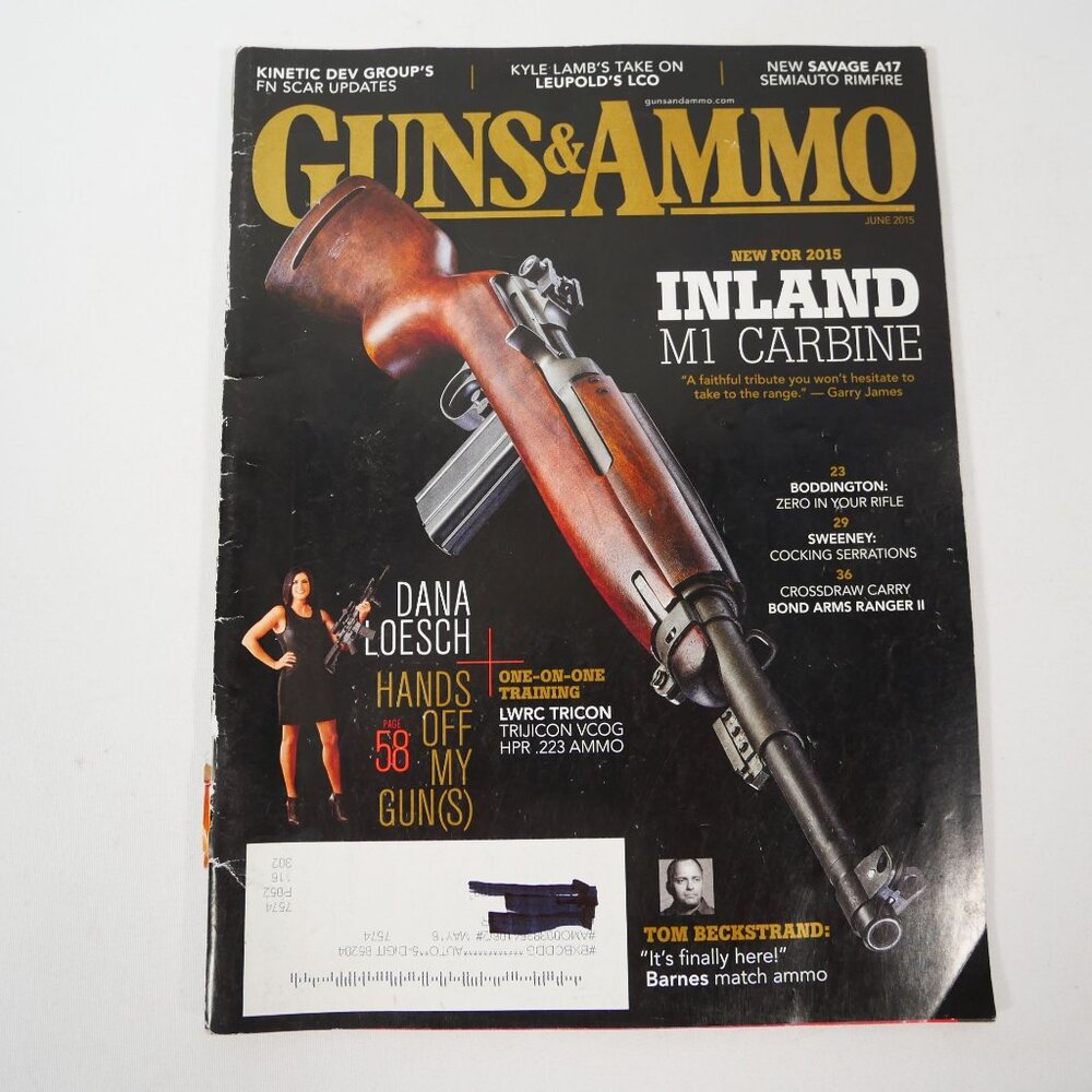 Guns & Ammo Magazine Lot of 9 from 2015-17 - Picture 2 of 16